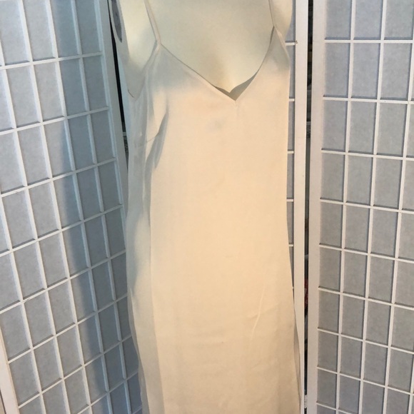 NWT Vince Cream Shirt Dress sz 6 - Picture 9 of 11